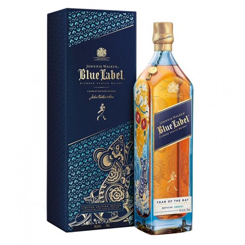 Johnnie Walker Blue Label Year of the Rat Whisky 70cl - Premium Quality